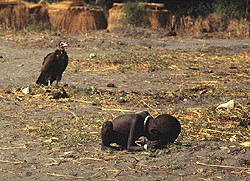 Reverberations of Kevin Carter's Photograph at Galerie Lelong
